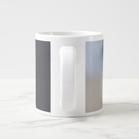 ジャンボ20のozのコーヒー・マグのシベリアのワシミミズク ジャンボコーヒーマグカップ (裏面)