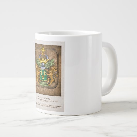ジャンボ20オズマグウェスタフィールドファミリーコートオブアームズ ジャンボコーヒーマグカップ (正面右)