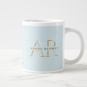 ジャンボ20ozマグカップ・マディナの緑のドーム水彩 ジャンボコーヒーマグカップ (右)