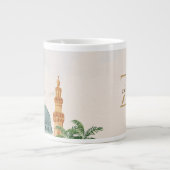 ジャンボ20oz Mug ・ Masjid an-Nabawi Water Color Art ジャンボコーヒーマグカップ (正面)