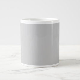 ジャンボ コーヒーマグ | グレーミニマリスト 陶器 ジャンボコーヒーマグカップ