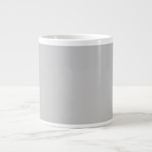 ジャンボ コーヒーマグ グレーミニマリスト 陶器 ジャンボコーヒーマグカップ