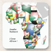 ジャンボ・ハバリアフリカ！私はアフリカが大好き コースター (正面)
