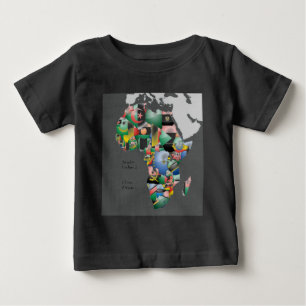 ジャンボ・ハバリアフリカ!私はアフリカが大好き ベビーTシャツ