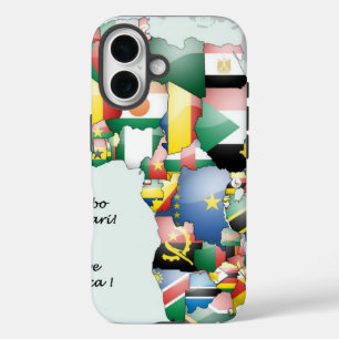 ジャンボ・ハバリアフリカ!私はアフリカが大好き iPhone 16ケース