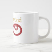 ジャンボ·マグを超えたビジョン ジャンボコーヒーマグカップ (右)