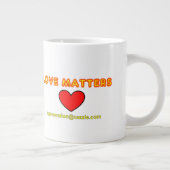 ジャンボLOVEマグ ジャンボコーヒーマグカップ (右)