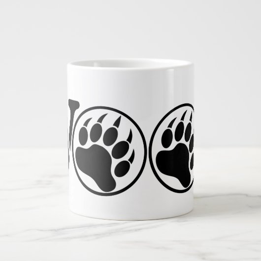 ジャンボWOOF(20oz)マグカップ ジャンボコーヒーマグカップ (正面)