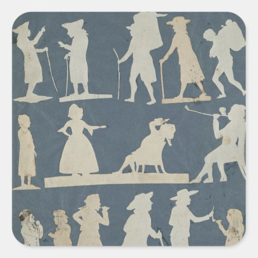 ジャンルシーン スクエアシール (正面)