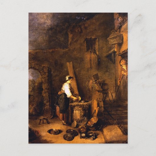 ジャン=アントワーヌ・アート・ワトー ポストカード (正面)