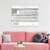 ジャン・アントワーヌ・デ・バイフによる音楽への詩 キャンバスプリント (インサイチュ (リビング))