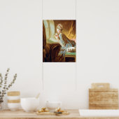 ジャン・オノレ・フラゴナルザラブレター ポスター (キッチン)