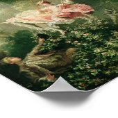 ジャン=オノレ・フラゴナード – ザ・スイング ポスター (角)