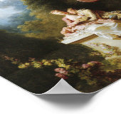 ジャン=オノレ・フラゴナード – ラブレター ポスター (角)