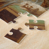 ジャン・オノレ・フラゴナールのラブレター ジグソーパズル (側面)