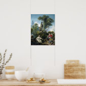 ジャン=オノレ・フラゴナール愛の進歩 ポスター (キッチン)