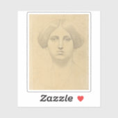 ジャン=オーガスト・ドミニク・インゲレス – Madame Moitessier シール (シート)