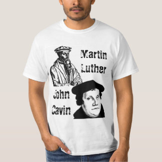 ジャン・カルヴァン、マーティンLuther Tシャツ