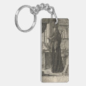 ジャン・カルヴァンKeychain キーホルダー (正面左)