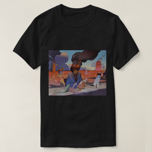 ジャン・ジュロー(84) Tシャツ (デザイン正面)