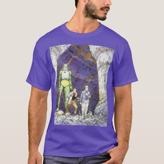 ジャン+ジロー+メビウス+フレンド Tシャツ (正面)