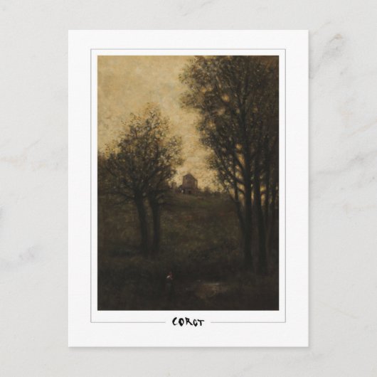 ジャン・バティスト・カミーユ・コロー #880 - 美術 ポストカード (正面)