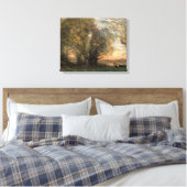 ジャン=バプティスト・カミーユ・コロー – ザ・フィッシャーマン キャンバスプリント (インサイチュ (寝室))