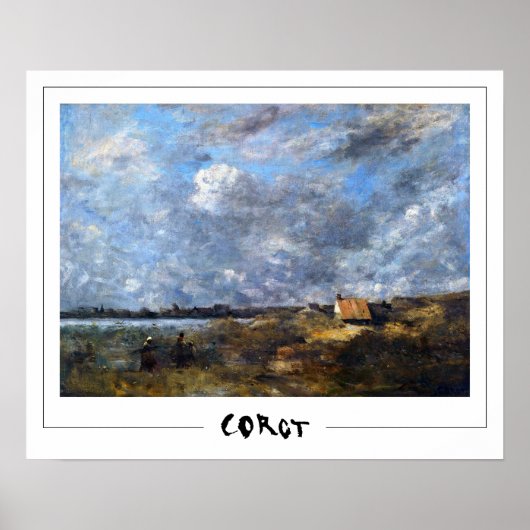 ジャン=バプティスト・カミーユ・コロー・ゼディング・アートのポスター#101 ポスター (正面)