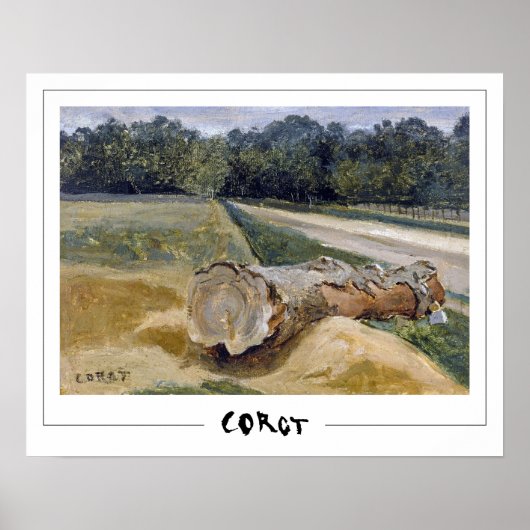 ジャン=バプティスト・カミーユ・コロー・ゼディング・アートのポスター#369 ポスター (正面)