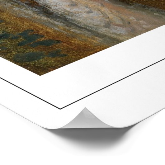 ジャン=バプティスト・カミーユ・コロー・ゼディング・アートのポスター#385 ポスター (角)