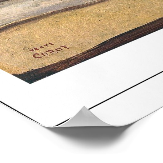 ジャン=バプティスト・カミーユ・コロー・ゼディング・アートのポスター#38- ポスター (角)