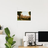 ジャン=バプティスト・カミーユ・コロー – ファルネーゼの景色 ポスター (ホームオフィス)