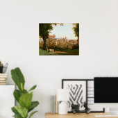 ジャン=バプティスト・カミーユ・コロー – ファルネーゼの景色 ポスター (ホームオフィス)