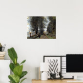 ジャン – バプティスト – カミーユ・コロー・ヴィル・ダヴレイ ポスター (ホームオフィス)