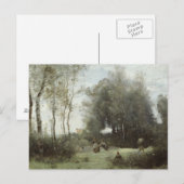 ジャン=バプティスト・カミーユ・コロー – Arleux-Palluel, The ポストカード (正面/裏面)