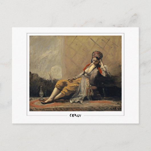 ジャン – バプティスト – カミーユCorot #231 -ファインアート ポストカード (正面)