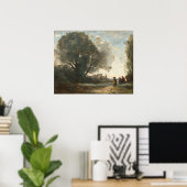 ジャン=バプティスト – コローファインアート ポスター (ホームオフィス)