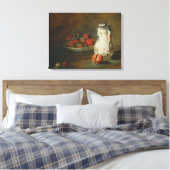 ジャン=バプティスト・シメオン・シャルダン – プラムのボウル キャンバスプリント (インサイチュ (寝室))