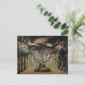 ジャン=バプティスト・ラリーによる「Atys」のデザインを設定 ポストカード (スタンド正面)