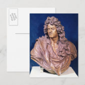 ジャン・バプティスト・リュリのバスト ポストカード (正面/裏面)