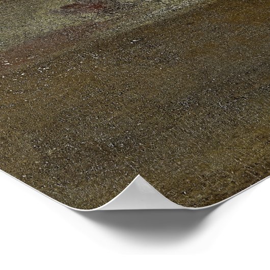 ジャン=バプテスト絵画者の花の花瓶 ポスター (角)