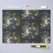 ジャン·ピエール·ザビエルさん，チューリップと共に生き続ける 薄葉紙 (クラフト)