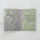 ジャン・フィッツジェラルドのThank You Little Birdieカード サンキューカード (内部)