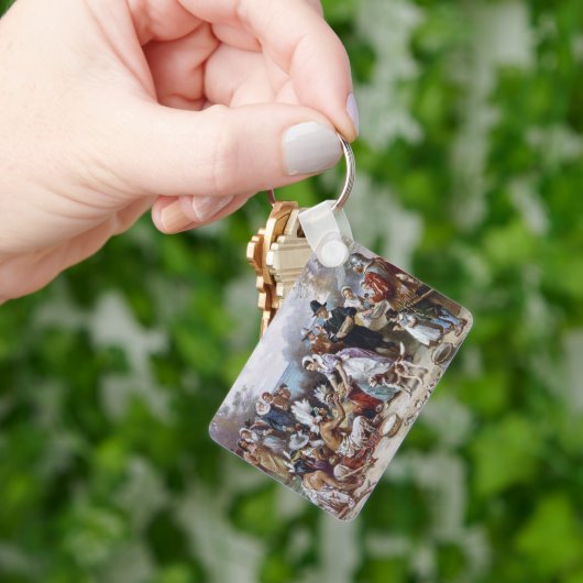 ジャン・フェリスによる最初の感謝祭c.1912 キーホルダー (手)