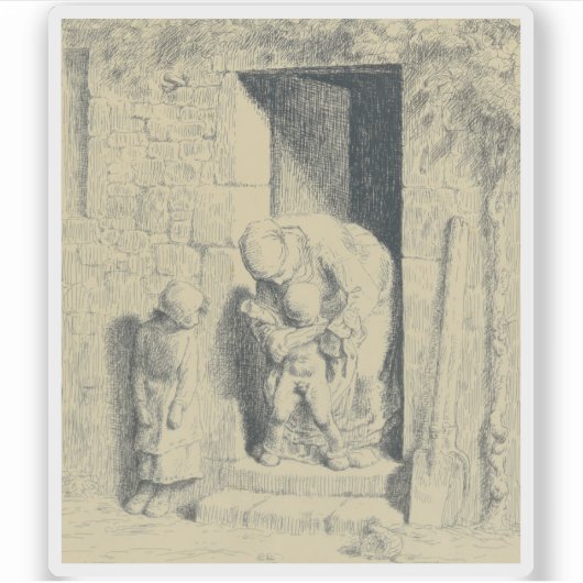 ジャン – フランソワミレット – ラプラカオマテルネル シール (正面)