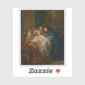 ジャン=フランソワ・ド・トロイ – ボールの前 シール (シート)