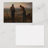 ジャン=フランソワ・ミレー – アンジェルス ノートカード (正面/裏面)