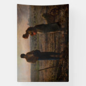 ジャン=フランソワ・ミレー – アンジェルス 横断幕 (縦)