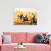 ジャン・フランソワ・ミレー – ザ・グリーナー1857 キャンバスプリント (インサイチュ (リビング))