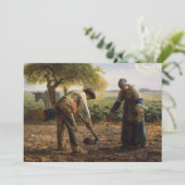 ジャン=フランソワ・ミレー – ポテトプランター サンキューカード (スタンド正面)